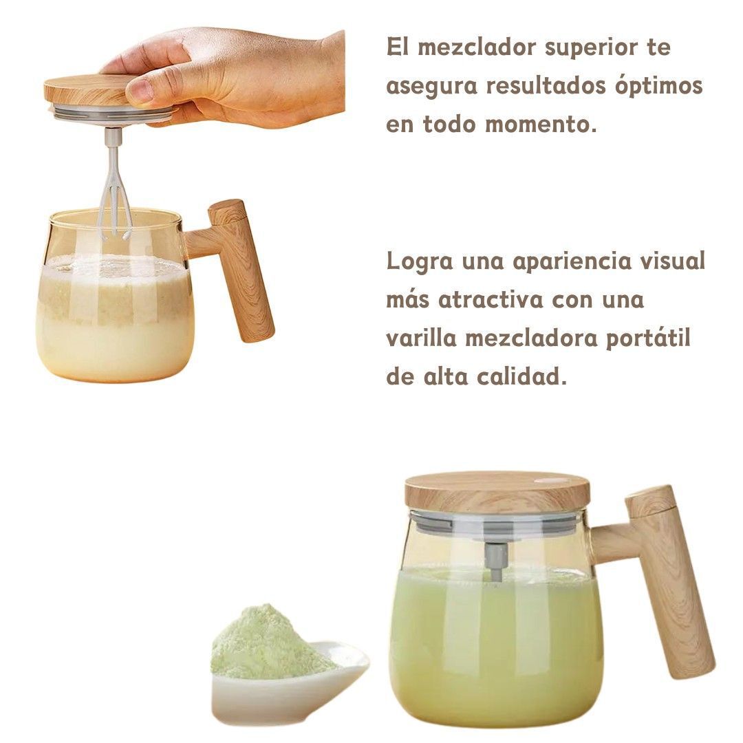 TAZA BATIDORA RECARGABLE CON USB 400ML