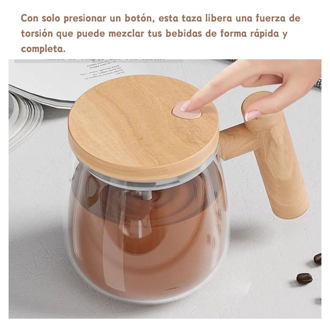 TAZA BATIDORA RECARGABLE CON USB 400ML